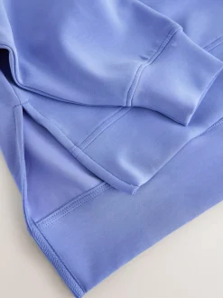 Next Active Modal Supersoft Cowl Neck Jumper Blue