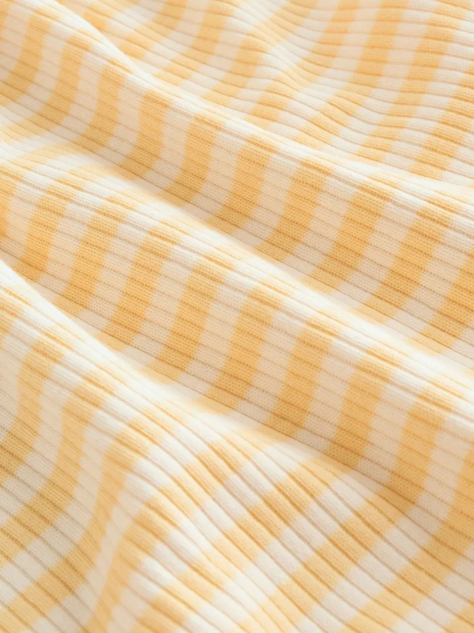 Next Blue and Lemon Printed Button T Shirt Jersey 3 Pack Baby Rompers Sale