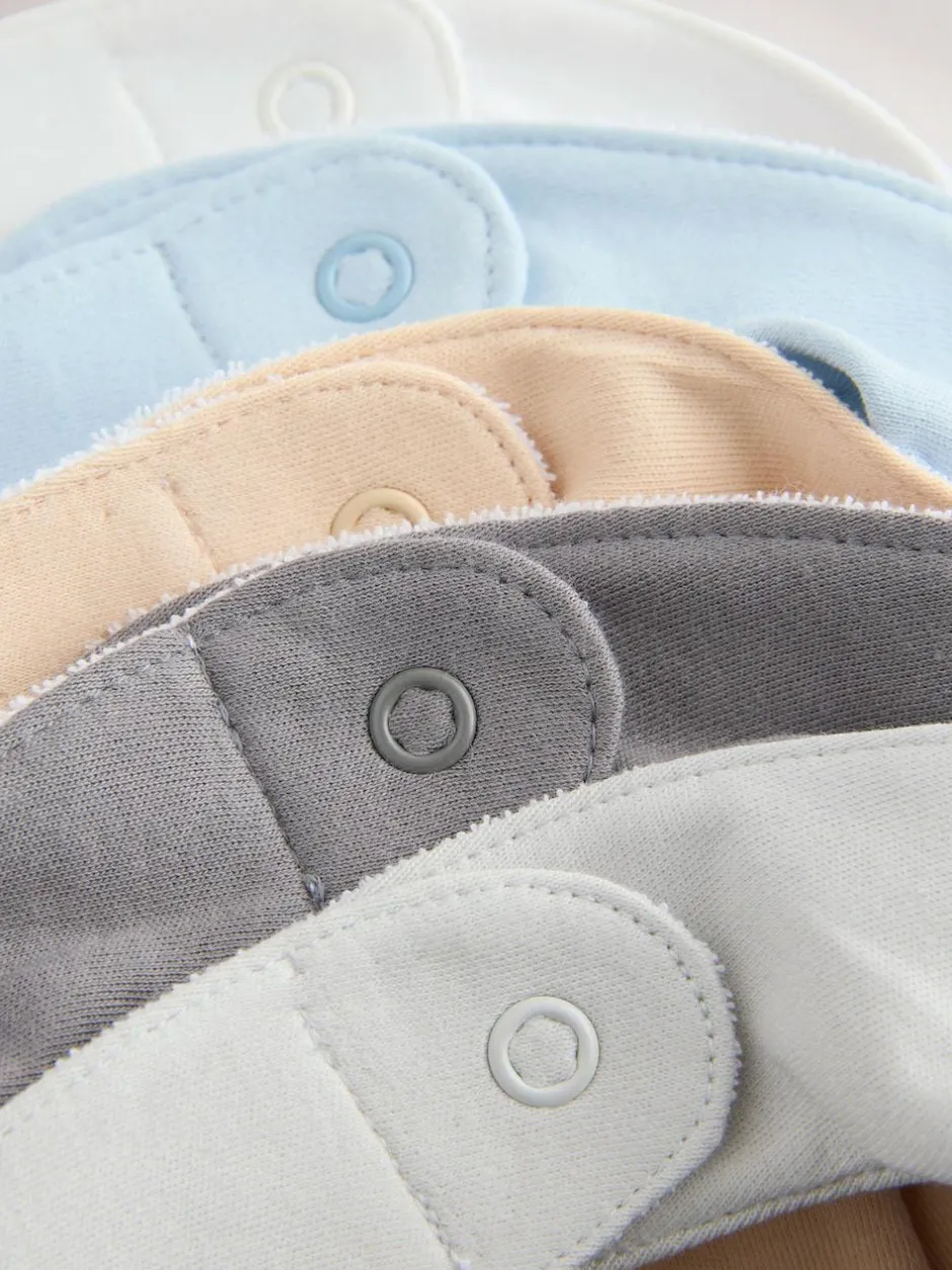 Next Blue Baby Bibs 5 Pack Sale