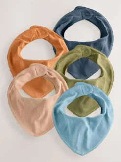 Next Blue Baby Dribble Bibs 5 Pack Best