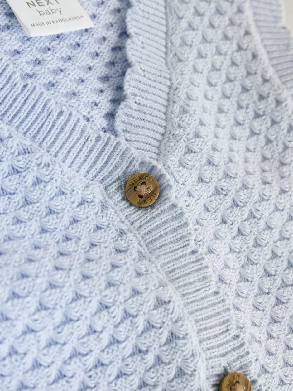 Next Blue Baby Knitted Top and Leggings Set 2 Piece (0mths-2yrs) Online