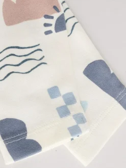 Next Blue Baby Long Sleeve Bodysuits 5 Pack Outlet