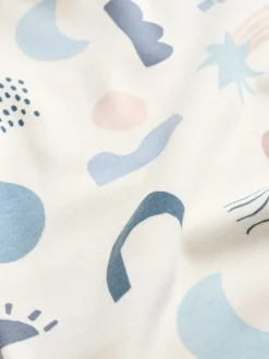 Next Blue Baby Long Sleeve Bodysuits 5 Pack Outlet