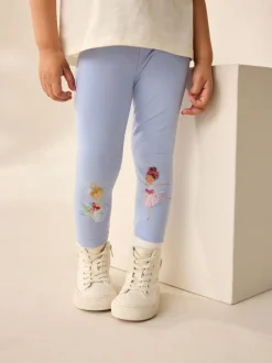 Next Knee Embellished Leggings (3mths-7yrs) Blue Ballerina Online