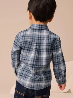 Next Long Sleeve Character Shirt (3mths-7yrs) Blue Bear New