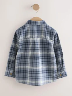 Next Long Sleeve Character Shirt (3mths-7yrs) Blue Bear New