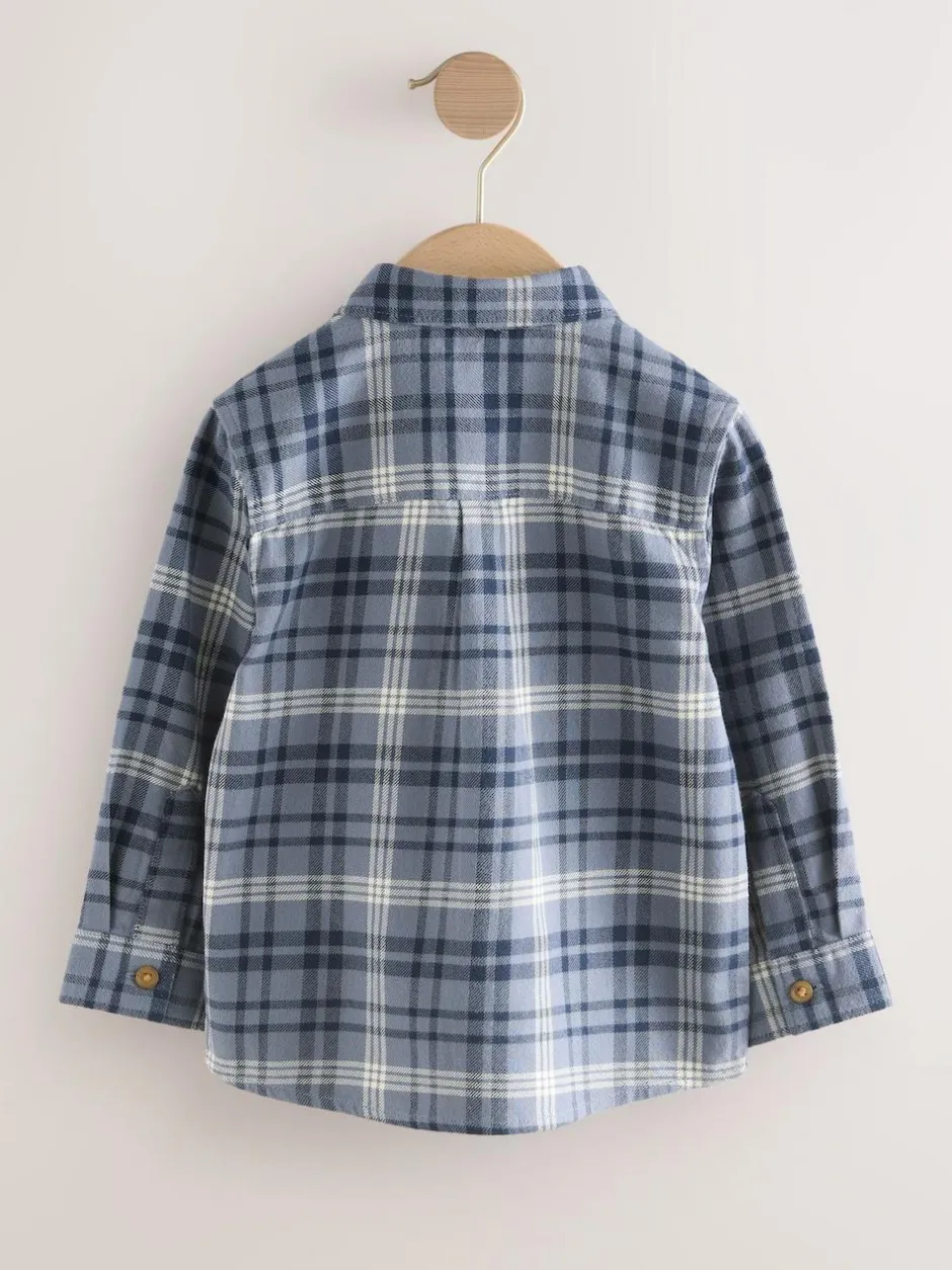 Next Long Sleeve Character Shirt (3mths-7yrs) Blue Bear New