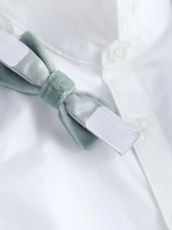 Next Blue Blazer Shirt Trousers and Bow Tie Set (3mths-9yrs) New