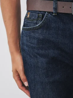 Next Blue Bootcut Signature Belted Jeans Online