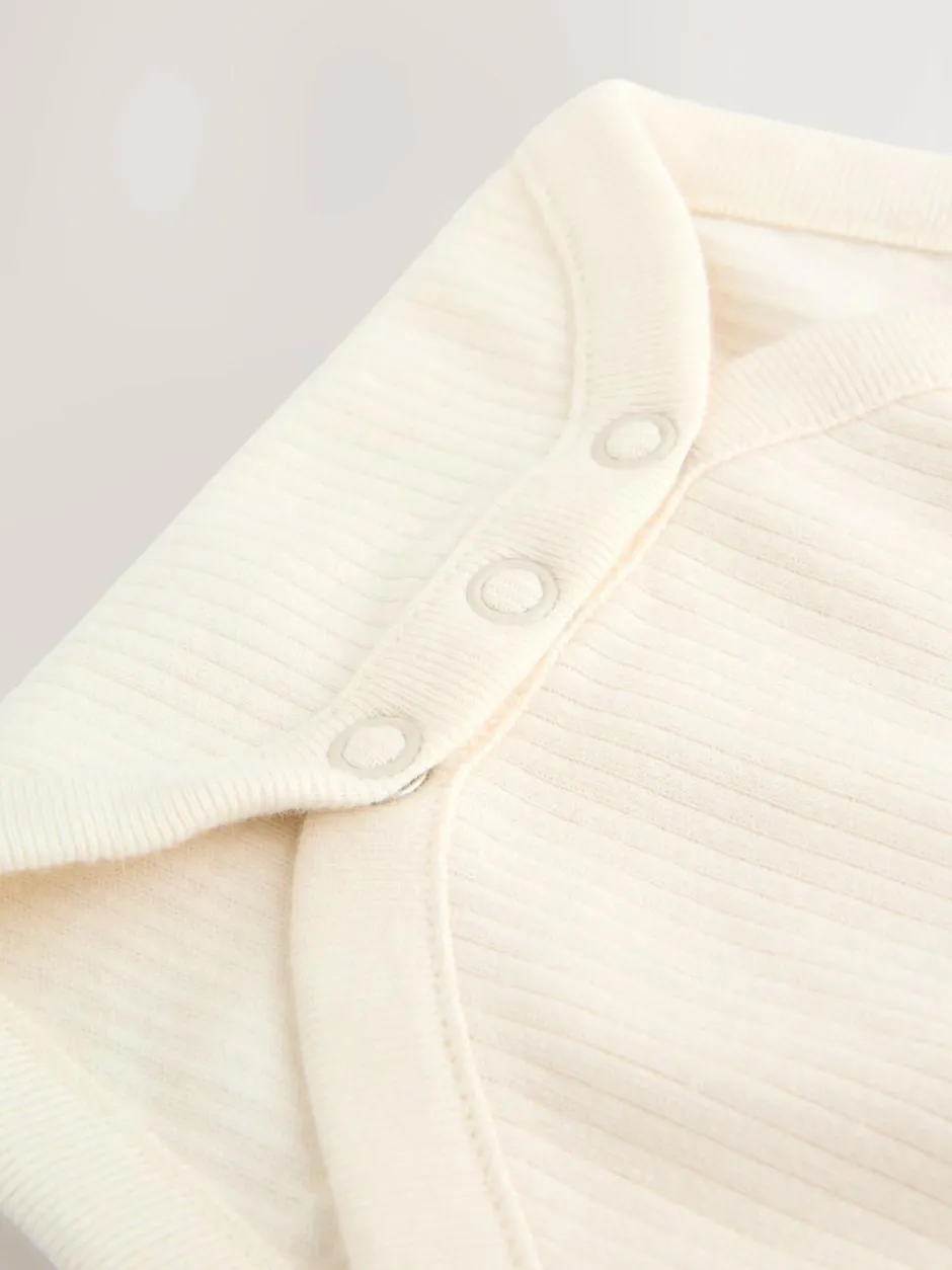 Next Blue Bow Baby Cord Pinafore Long Sleeve Bodysuit & Tights Set (0mths-2yrs) Best