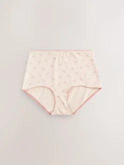 Next Full Brief Cotton Rich Knickers 7 Pack Blue Bows Discount