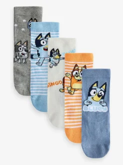 Next Blue Character Cotton Rich Socks 5 Pack Outlet