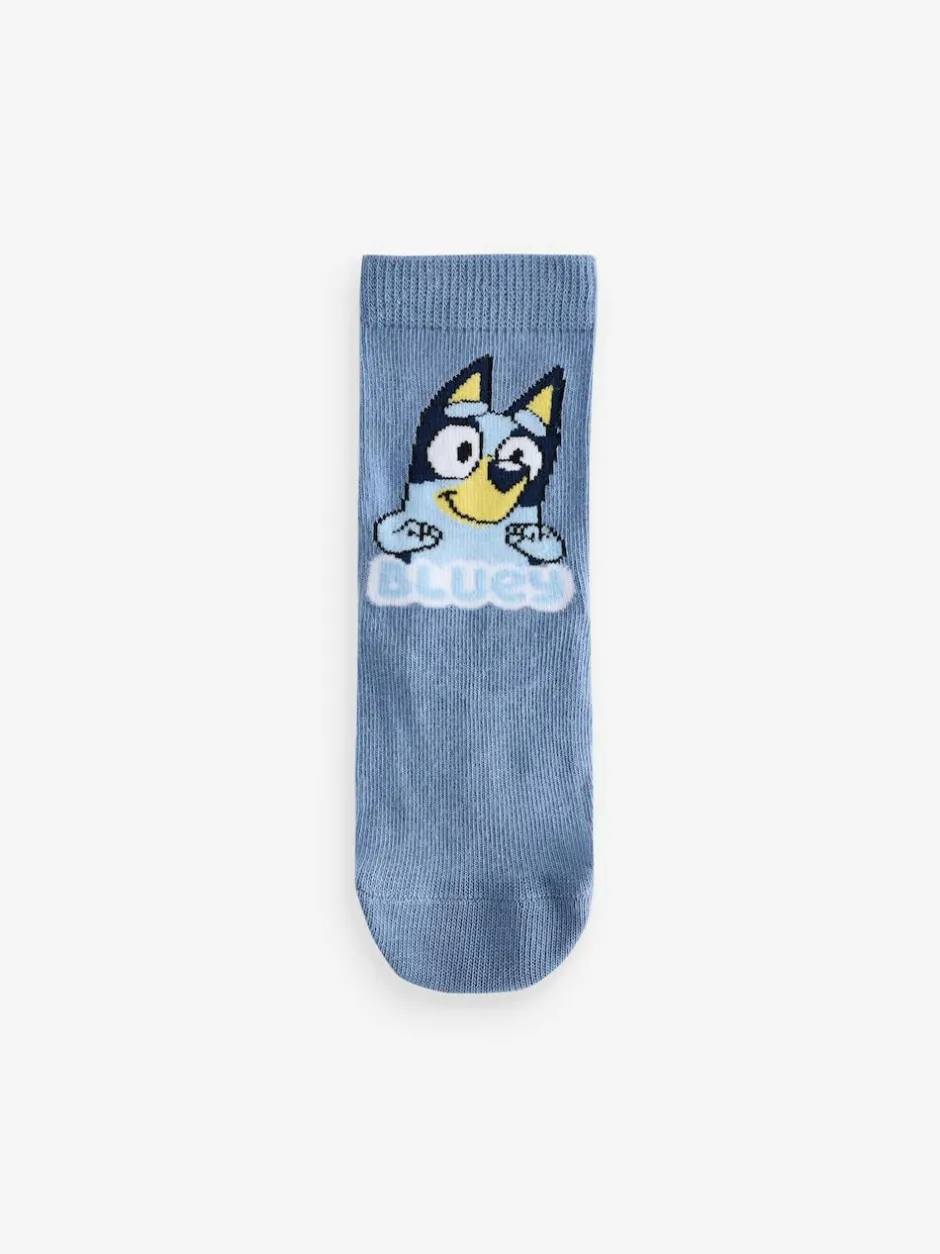 Next Blue Character Cotton Rich Socks 5 Pack Outlet