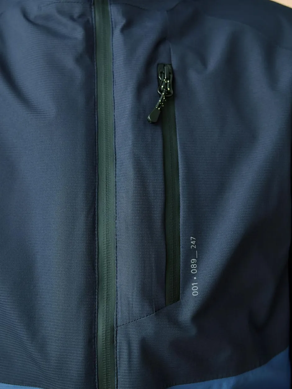 Next Waterproof Inner Wadded Coat (3-16yrs) Blue Colourblock Best