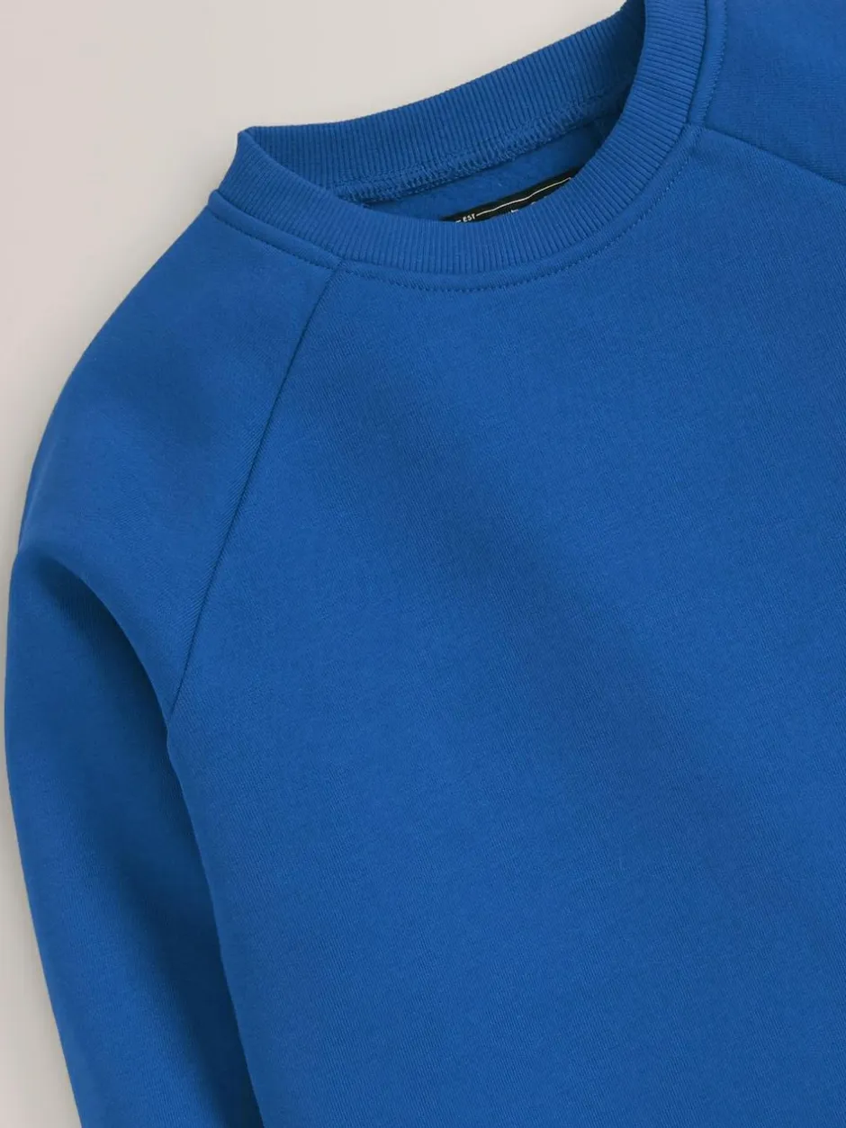 Next Crew Neck School Sweater (3-16yrs) Blue Sale