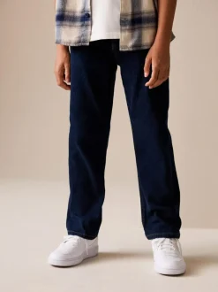 Next Blue Dark Loose Fit Stretch Jeans (3-17yrs) Outlet