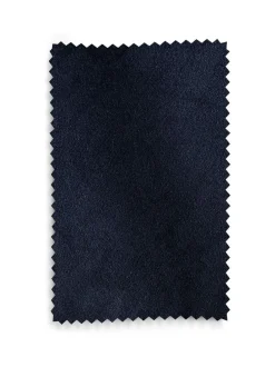 Next Blue Dark Navy Matte Velvet Blackout/Thermal Curtains Online