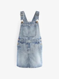 Next Denim Pinafore Dress (3-16yrs) Blue Best