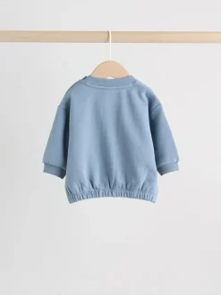 Next Baby Sweatshirt and Leggings Set (0mths-3yrs) Blue Dino