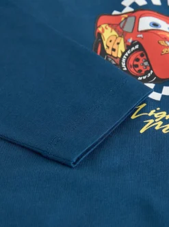Next Disney Cars Long Sleeve T-Shirt (9mths-8yrs) Blue Sale