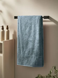 Next Blue Egyptian Cotton Luxe Heavy Weight Towel Online