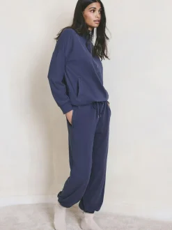 Next Fleece Joggers Blue Online