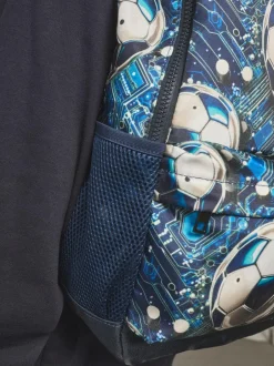 Next Blue Football Backpack Discount