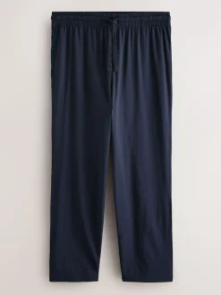 Next Blue Graphic Short Sleeve Jersey Pyjamas Set New
