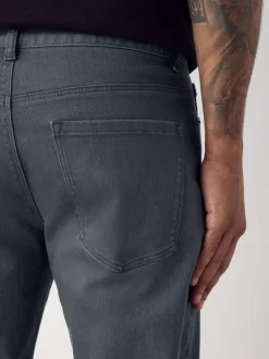 Next Blue Grey Mid Single Slim Fit Classic Stretch Jeans Outlet