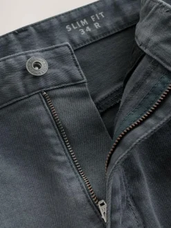 Next Blue Grey Mid Single Slim Fit Classic Stretch Jeans Outlet
