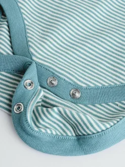 Next Blue Hamish Long Sleeve Bodysuits 3 Pack