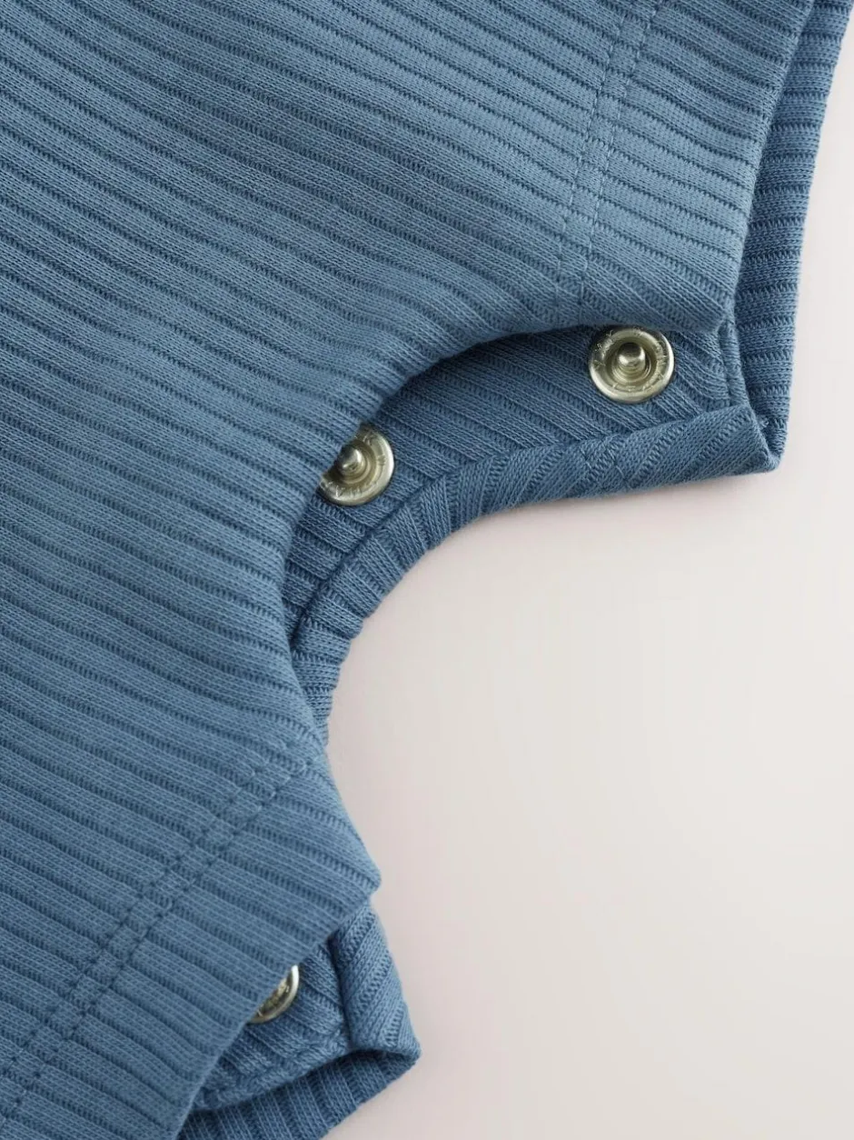 Next Jersey Baby Romper Blue I Love My Mummy