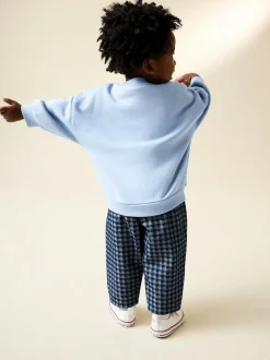 Next Blue I Love Snacks All-Over Print Crew Neck Sweatshirt (3mths-7yrs) Best