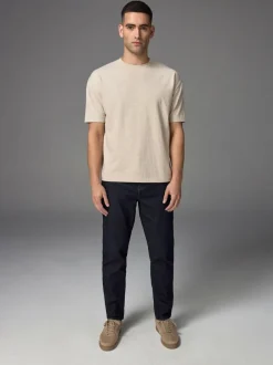 Next Blue Indigo Rinse Regular Tapered Fit Classic Stretch Jeans New