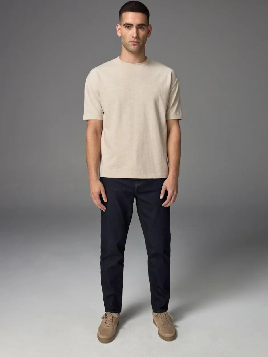 Next Blue Indigo Rinse Regular Tapered Fit Classic Stretch Jeans New