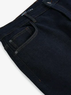 Next Blue Indigo Rinse Regular Tapered Fit Classic Stretch Jeans New