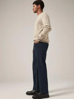 Next Blue Indigo Rinse Single Straight Fit Classic Stretch Jeans Hot