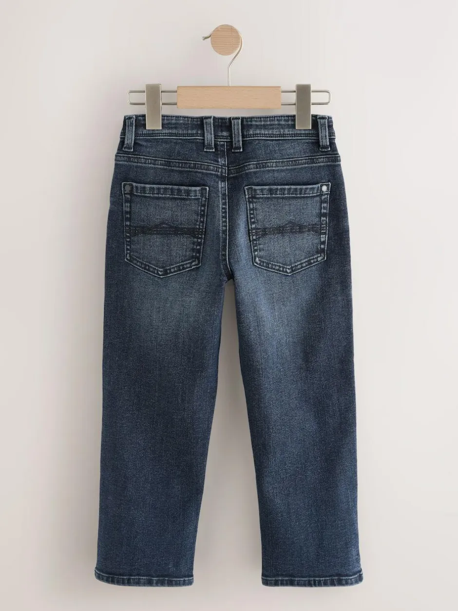 Next Blue Ink Loose Fit Stretch Jeans (3-17yrs) New