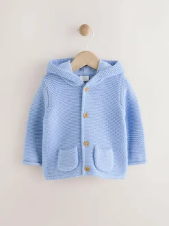Next Knitted Baby Cardigan (0mths-2yrs) Blue Best
