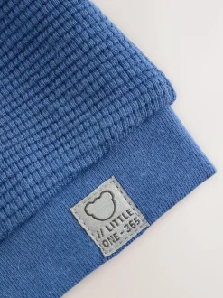 Next Lightweight Textured Jersey Baby Jacket (0mths-2yrs) Blue