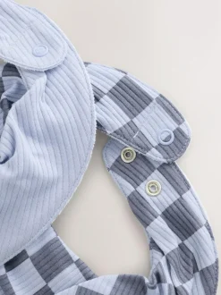 Next Baby Bibs 2 Pack Blue Little Brother Hot