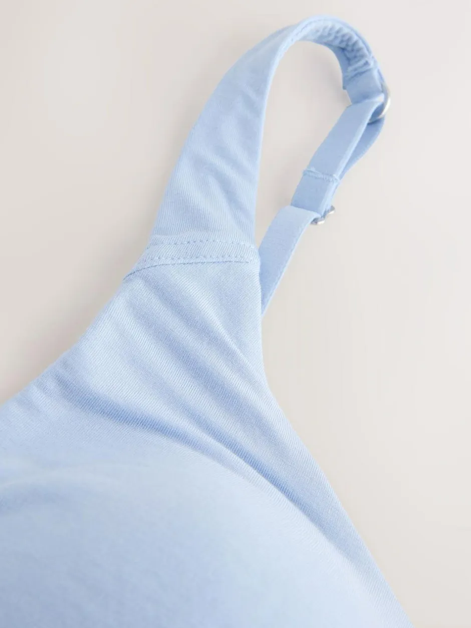 Next Blue Pad Non Wire Ultimate Comfort Bra New
