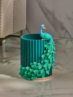 Next Blue Peacock Bin Hot