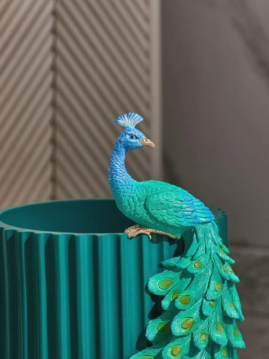 Next Blue Peacock Bin Hot