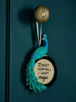 Next Blue Peacock I Want Magic Hanging Decoration Online
