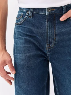 Next Relaxed Fit Motionflex Jeans Blue New