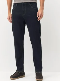 Next Blue Rinse Regular Tapered Fit Motionflex Jeans Clearance