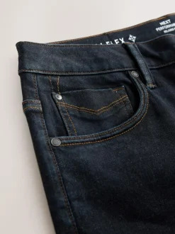 Next Relaxed Fit Motionflex Jeans Blue Rinse Discount