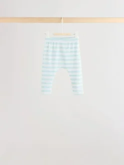 Next Baby Top & Leggings 6 Piece Set (0mths-3yrs) Blue Safari Discount