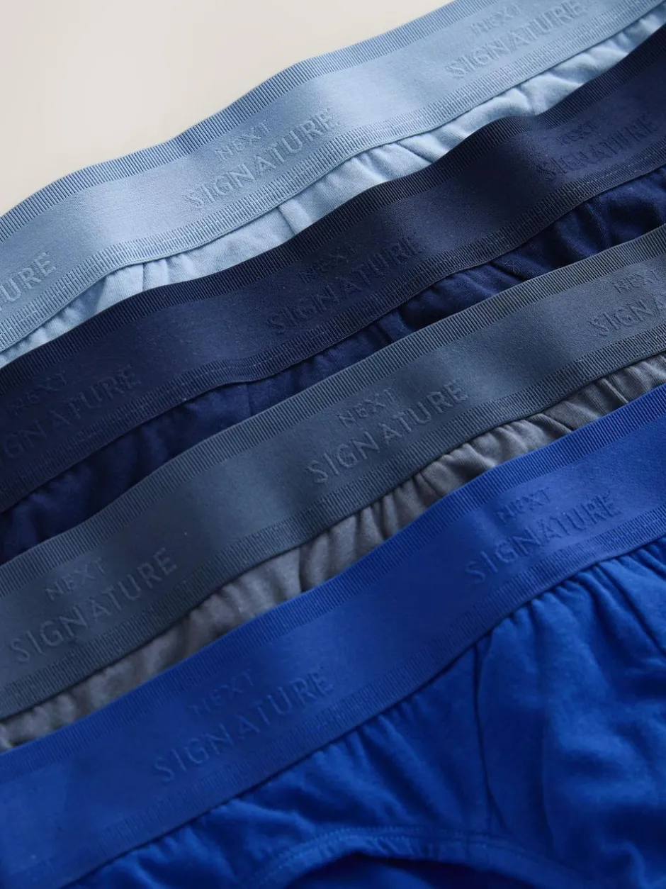 Next Blue Signature Comfort Blues Boxers 4 Pack